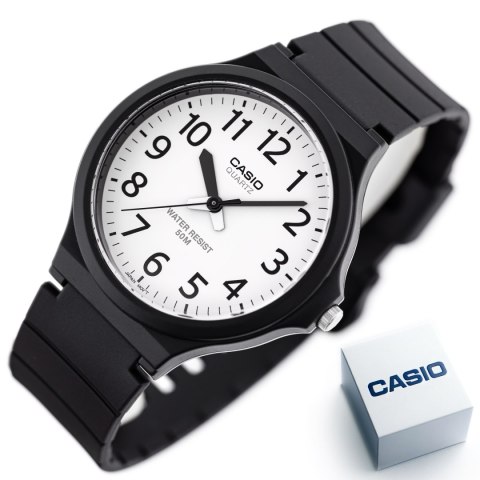 Casio ZEGAREK MĘSKI CASIO MW-240-7B (zd166g) - KLASYKA + BOX