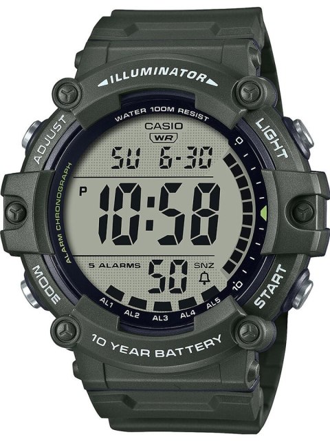 Casio ZEGAREK MĘSKI CASIO SPORT ILLUMINATOR AE-1500WHX-3A + BOX