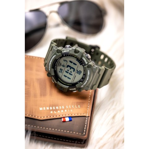 Casio ZEGAREK MĘSKI CASIO SPORT ILLUMINATOR AE-1500WHX-3A + BOX