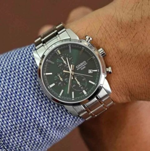 Casio Zegarek Męski Casio MTP-E510D-3A + BOX