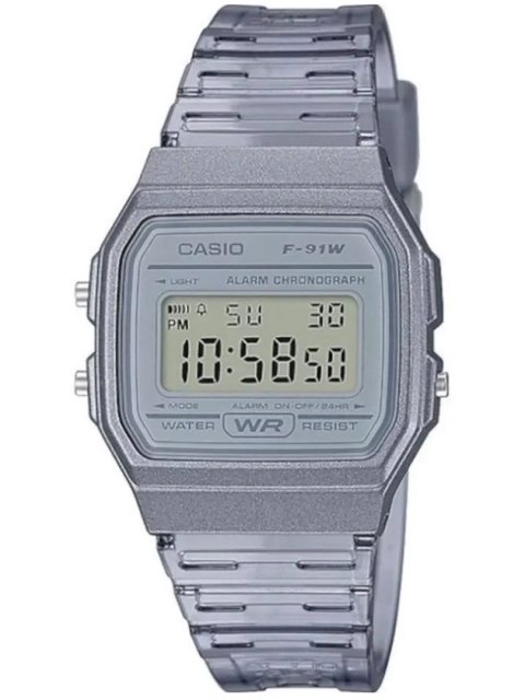 Casio Zegarek Unisex Casio Retro Vintage F-91WS-8DF(zd648d)