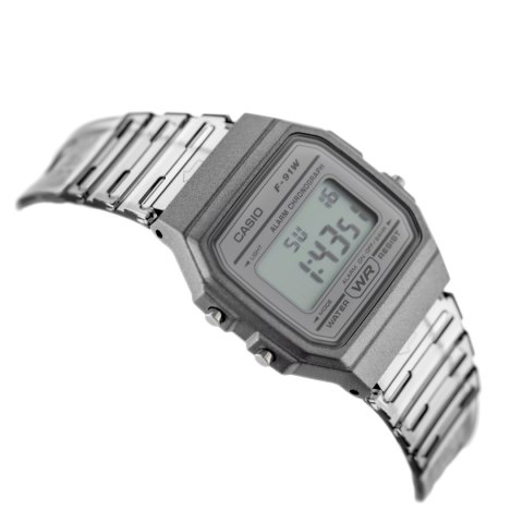 Casio Zegarek Unisex Casio Retro Vintage F-91WS-8DF(zd648d)