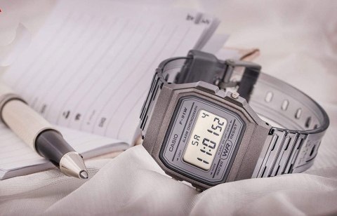 Casio Zegarek Unisex Casio Retro Vintage F-91WS-8DF(zd648d)