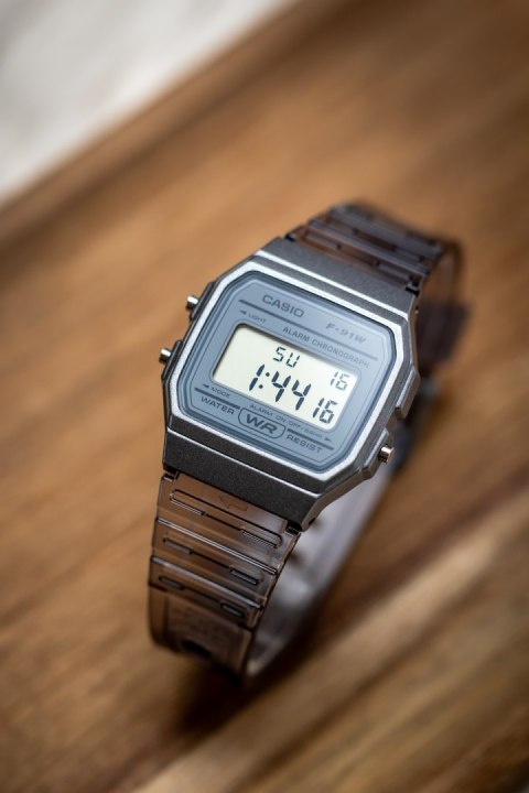 Casio Zegarek Unisex Casio Retro Vintage F-91WS-8DF(zd648d)