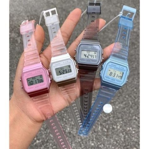 Casio Zegarek Unisex Casio Retro Vintage F-91WS-8DF(zd648d)