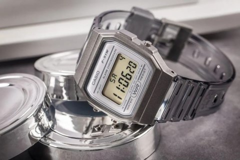 Casio Zegarek Unisex Casio Retro Vintage F-91WS-8DF(zd648d)