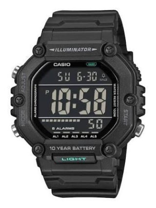 Casio ZEGAREK MĘSKI CASIO AE-1600HX-1B + BOX (zd300d)
