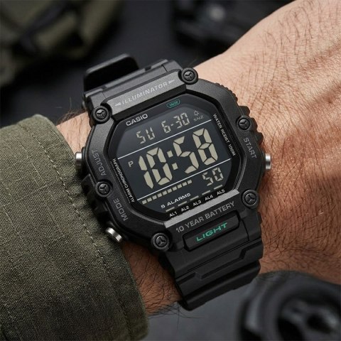 Casio ZEGAREK MĘSKI CASIO AE-1600HX-1B + BOX (zd300d)