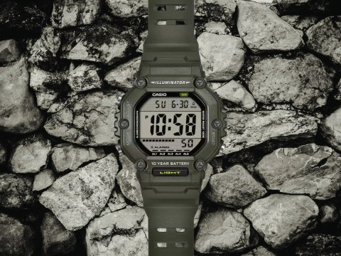 Casio ZEGAREK MĘSKI CASIO AE-1600HX-3A + BOX (zd300e)
