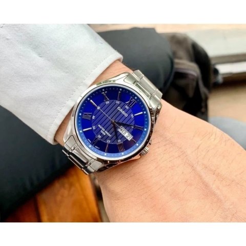 Casio ZEGAREK MĘSKI CASIO MTP-1384D-2A + BOX
