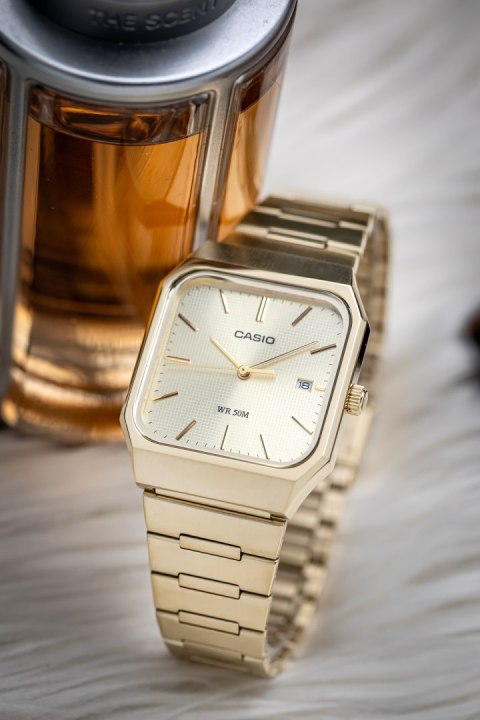 Casio ZEGAREK MĘSKI CASIO MTP-B185G-9A + BOX