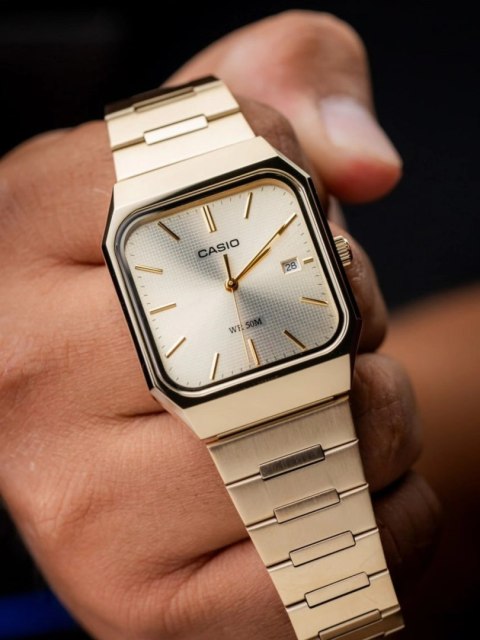 Casio ZEGAREK MĘSKI CASIO MTP-B185G-9A + BOX
