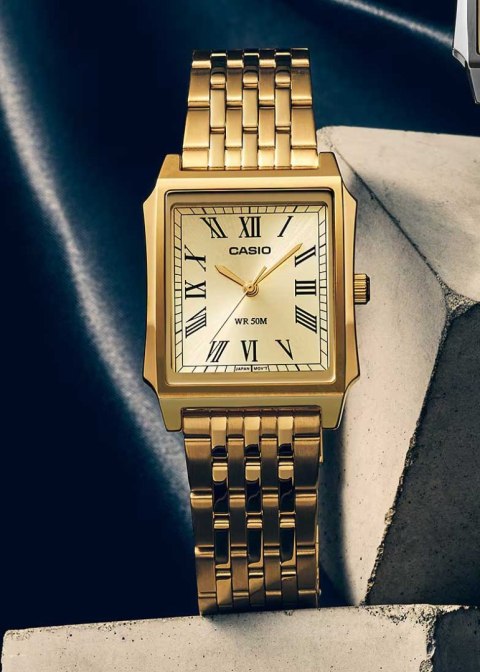 Casio ZEGAREK MĘSKI CASIO MTP-B190G-9B + BOX