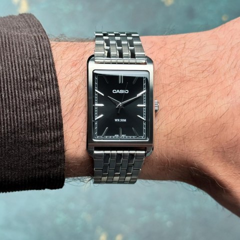 Casio ZEGAREK MĘSKI CASIO MTP-B215D-1A + BOX