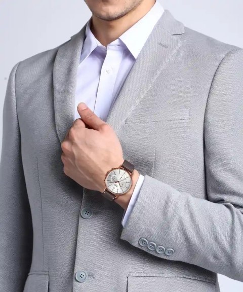Casio ZEGAREK MĘSKI CASIO MTP-E321RL-5A (zd190b) + BOX