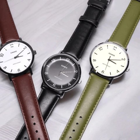 Casio ZEGAREK MĘSKI CASIO MTP-VT03L-7B + BOX