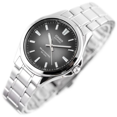 Casio ZEGAREK MĘSKI CASIO MTS-RS100D-1A SZAFIR SOLAR + BOX