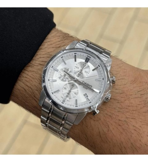 Casio Zegarek Męski Casio MTP-E510D-7A + BOX