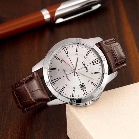 Casio Zegarek Męski Casio MTP-V004L-7CUDF (zd251d) + BOX