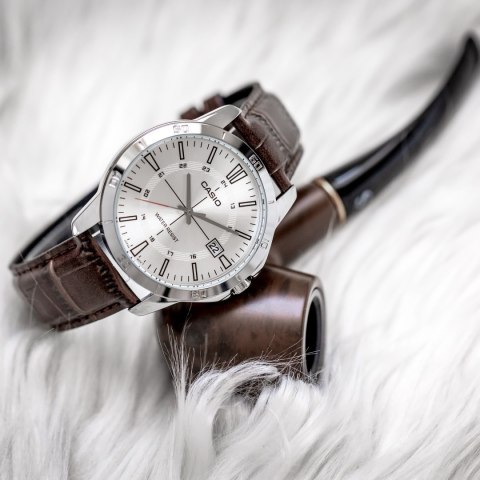 Casio Zegarek Męski Casio MTP-V004L-7CUDF (zd251d) + BOX