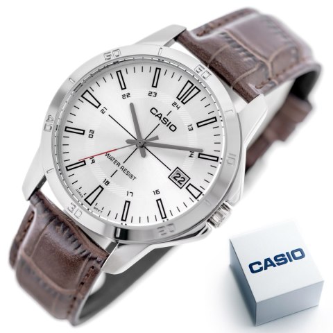 Casio Zegarek Męski Casio MTP-V004L-7CUDF (zd251d) + BOX