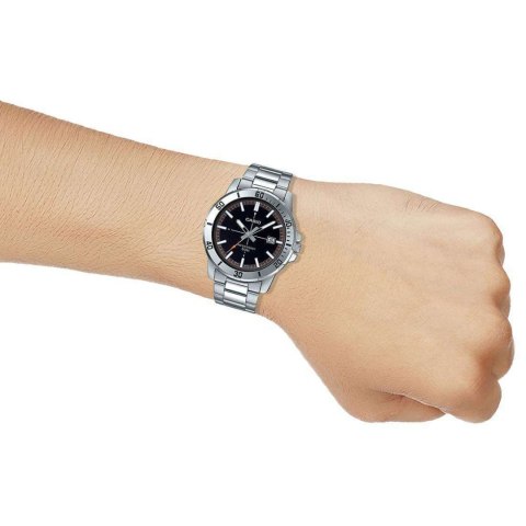 Casio Zegarek Męski Casio MTP-VD01D-1E2VUDF (zd185j) + BOX