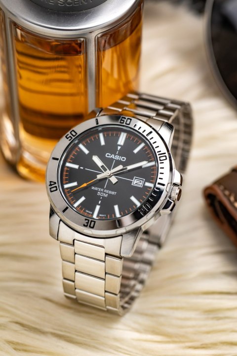 Casio Zegarek Męski Casio MTP-VD01D-1E2VUDF (zd185j) + BOX