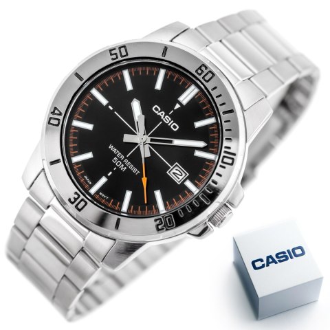 Casio Zegarek Męski Casio MTP-VD01D-1E2VUDF (zd185j) + BOX