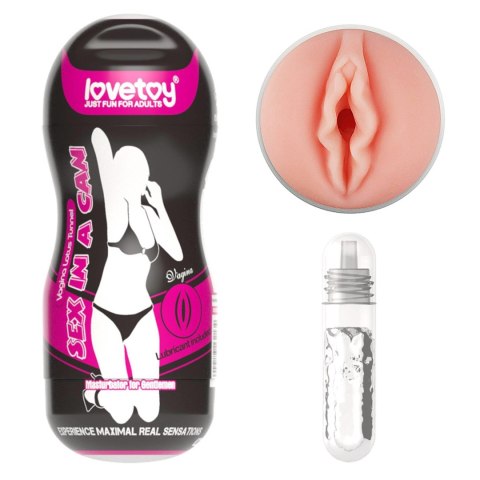 Masturbator Lovetoy Sex In A Can cyber skóra 16 cm