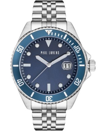Paul Lorens ZEGAREK MĘSKI PAUL LORENS - PL13030B-6C1(zg350d) + BOX