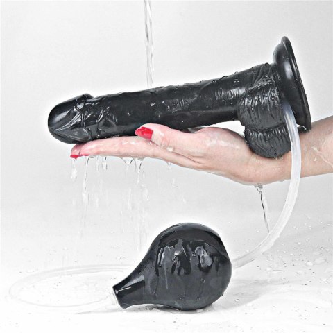 Dildo Lovetoy squirt realistyczne 23 cm czarne