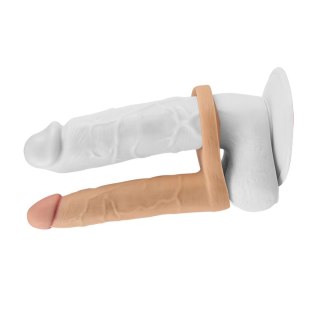 Dildo analne z pierścieniami Lovetoy TPE 15,8 cm
