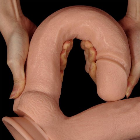 Dildo podwójne realistyczne Lovetoy mega 33 cm