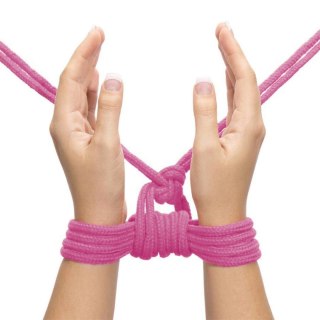 Lina bondage bawełniana Lovetoy różowa 10 m