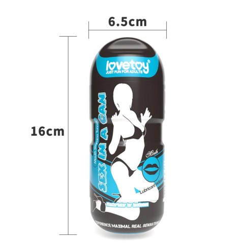 Masturbator Lovetoy Sex In A Can usta cyber skóra 16 cm