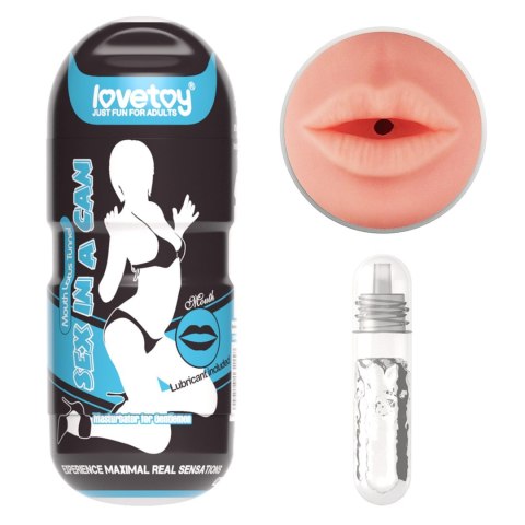 Masturbator Lovetoy Sex In A Can usta cyber skóra 16 cm