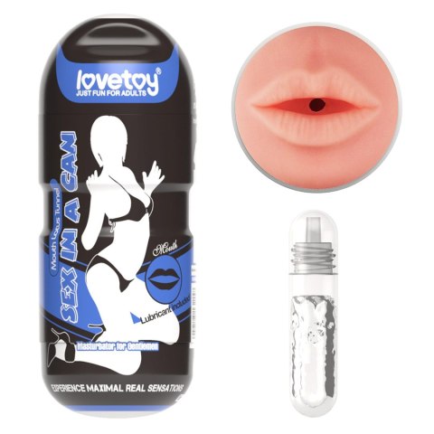 Masturbator Lovetoy usta cyberskóra 16 cm