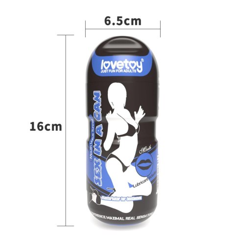 Masturbator Lovetoy usta cyberskóra 16 cm