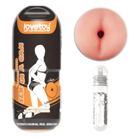 Masturbator analny Lovetoy cyber skóra 16 cm