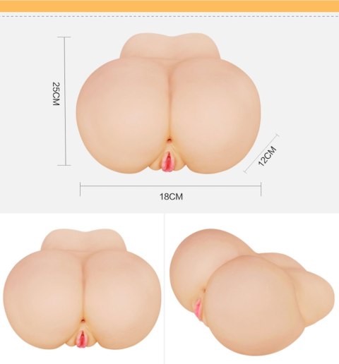 Masturbator cyber skóra Lovetoy Feel Me Bare Perfect Pussy&Ass