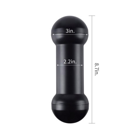 Masturbator podwójny Lovetoy usta i pochwa TPE 22 cm