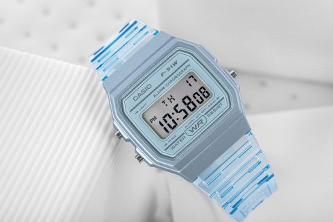 CASIO Zegarek CASIO F-91WS-2DF + BOX