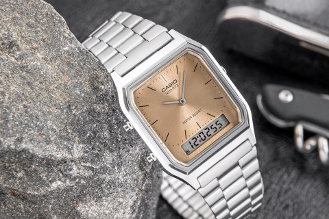 CASIO Zegarek Damski CASIO AQ-230A-4AMQYDF + BOX