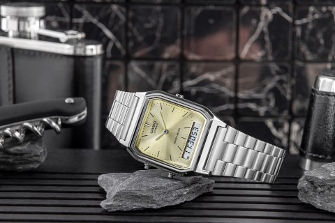 CASIO Zegarek Damski CASIO AQ-230A-9AMQYDF + BOX