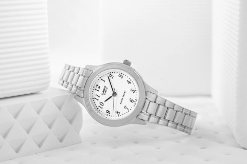 CASIO Zegarek Damski CASIO LTP-1128A-7BRDF + BOX