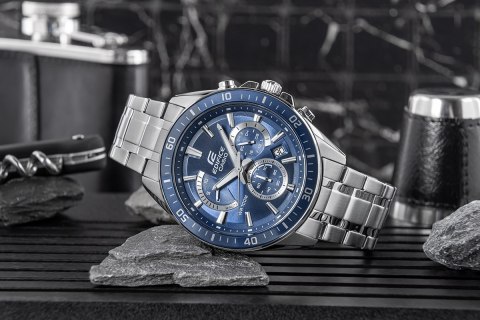 CASIO Zegarek Męski CASIO EDIFICE EFR-552D-2AVUEF + BOX