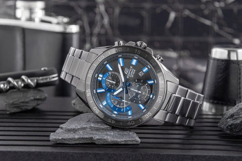CASIO Zegarek Męski CASIO EDIFICE EFV-550GY-8AVUEF + BOX