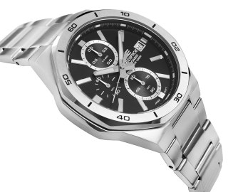 CASIO Zegarek Męski CASIO EDIFICE EFV-640D-1AVUEF + BOX