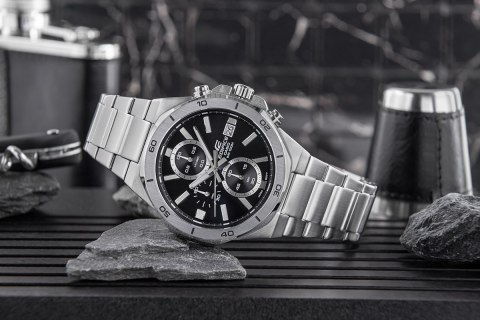 CASIO Zegarek Męski CASIO EDIFICE EFV-640D-1AVUEF + BOX