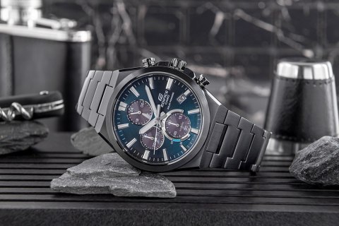 CASIO Zegarek Męski CASIO EDIFICE Solar EFS-S630DC-2AVUEF + BOX